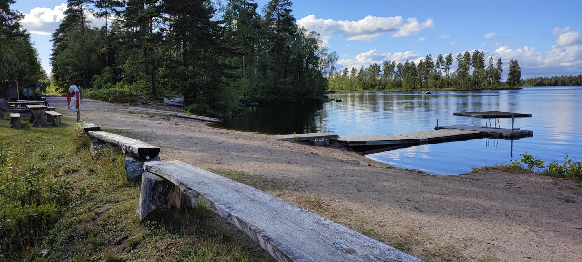 Boende I Malaskog, Near The Lake, Boat, Big Garden Ryssby Eksteriør bilde