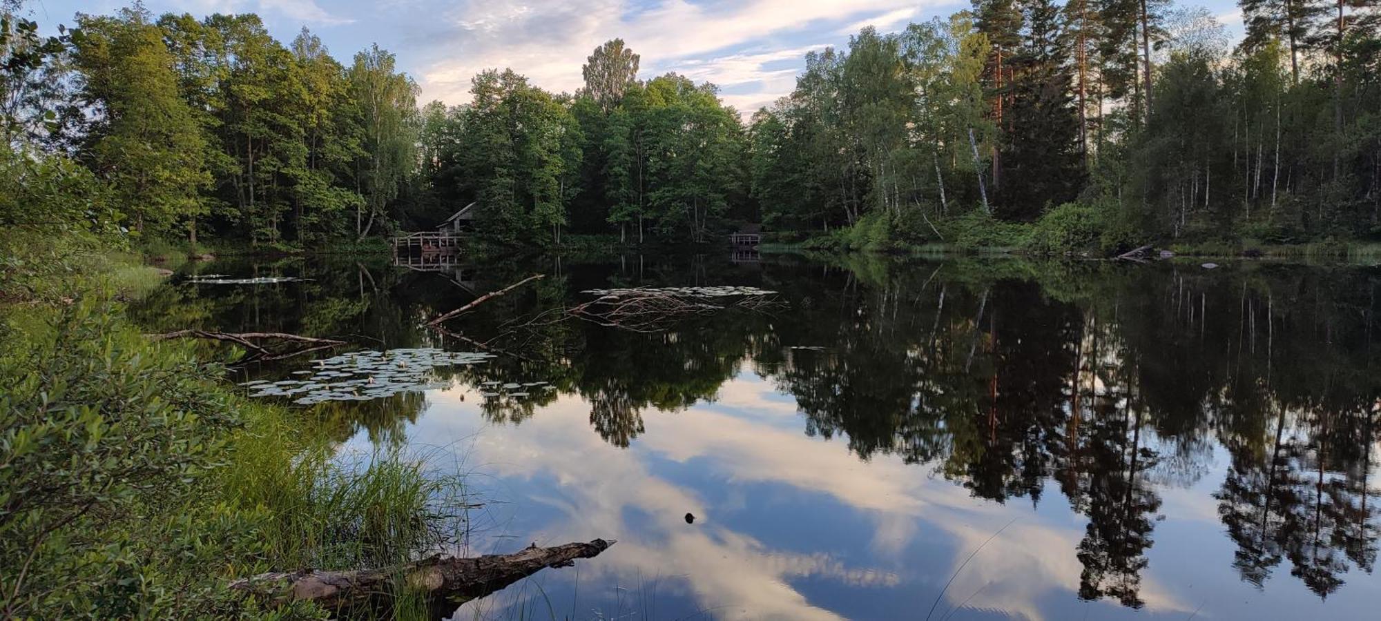 Boende I Malaskog, Near The Lake, Boat, Big Garden Ryssby Eksteriør bilde